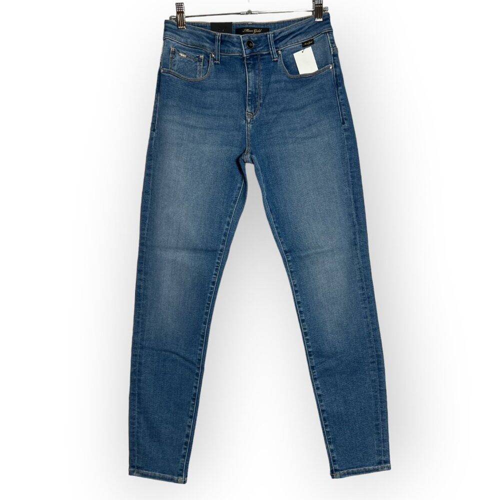 NWT MAVI ALISSA ANKLE High Rise Super Skinny Jeans SIZE 27 x 28 Medium Wash